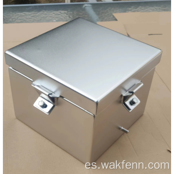 Caja de control eléctrico de chapa caja impermeable